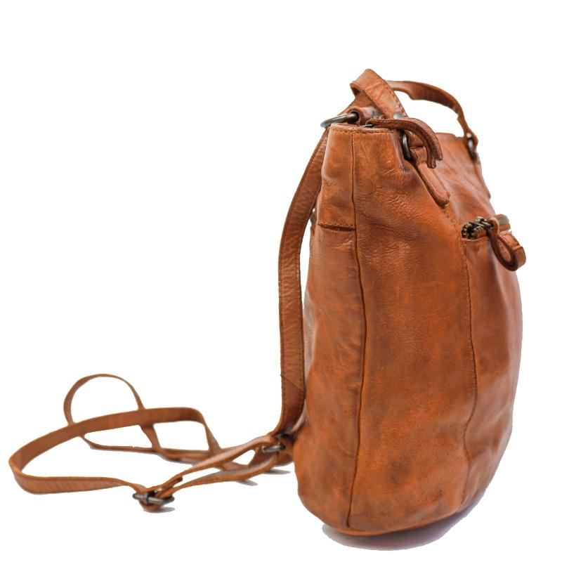 Bear Design Rugtas-Schoudertas Sandy Cognac