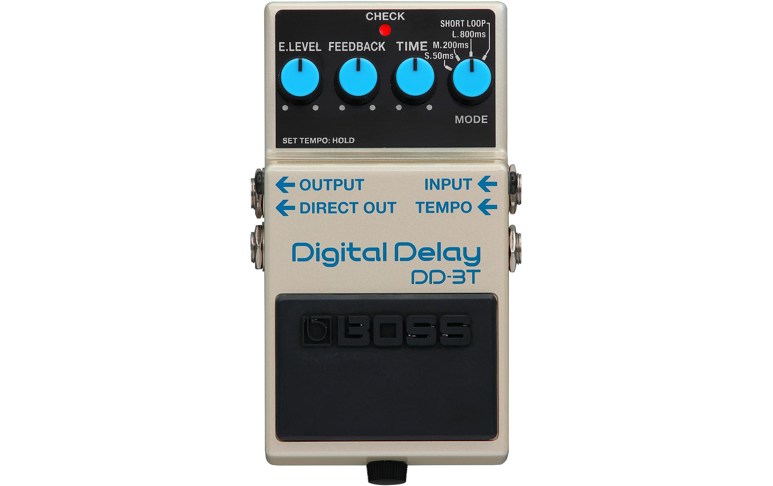 Pedal DD-3T<br>Das legendäre Digital Delay – weiterentwickelt für moderne Musiker