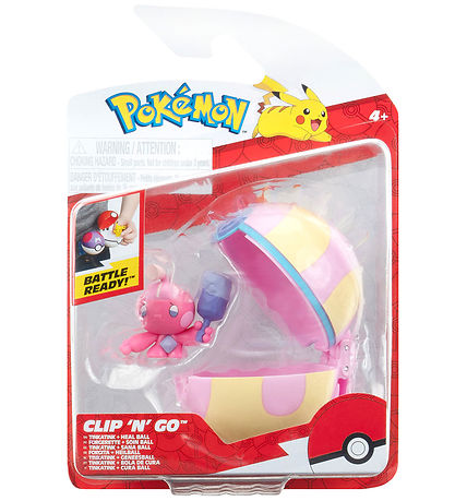 Pok?mon Figur - Clip N Go - Tinkatink m. Heal Ball
