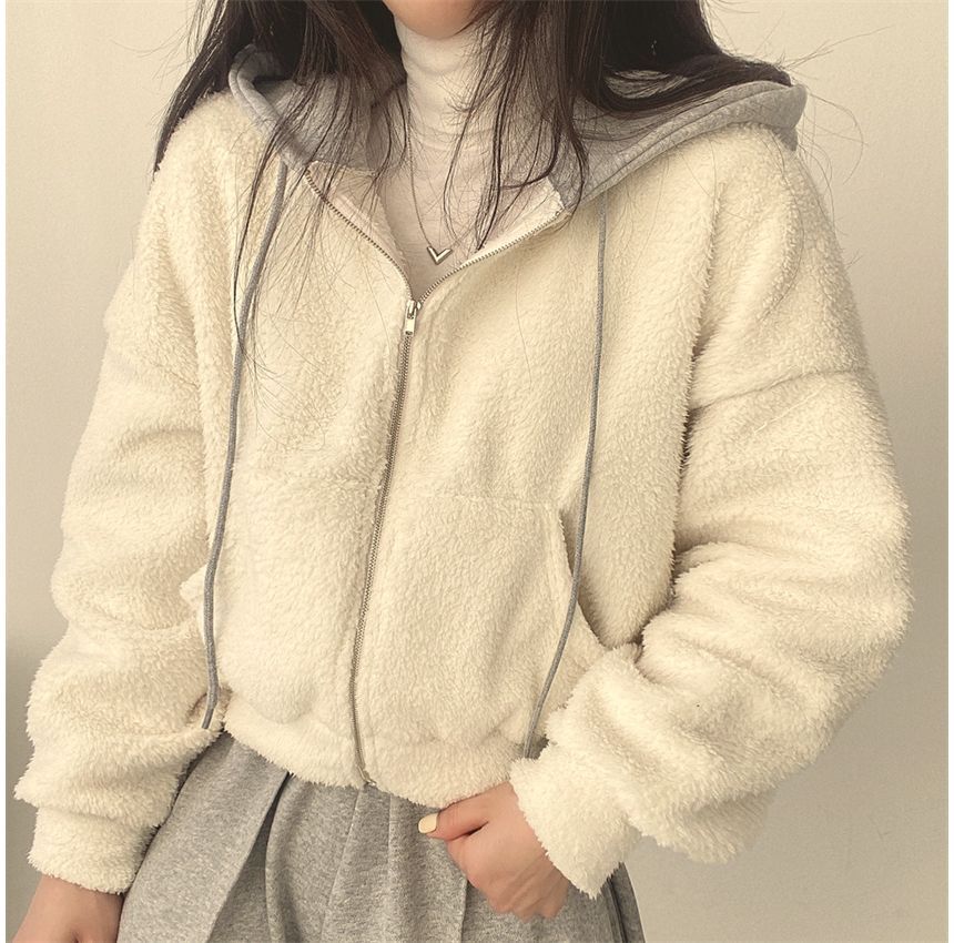 EFO - Fleece hoodie met rits