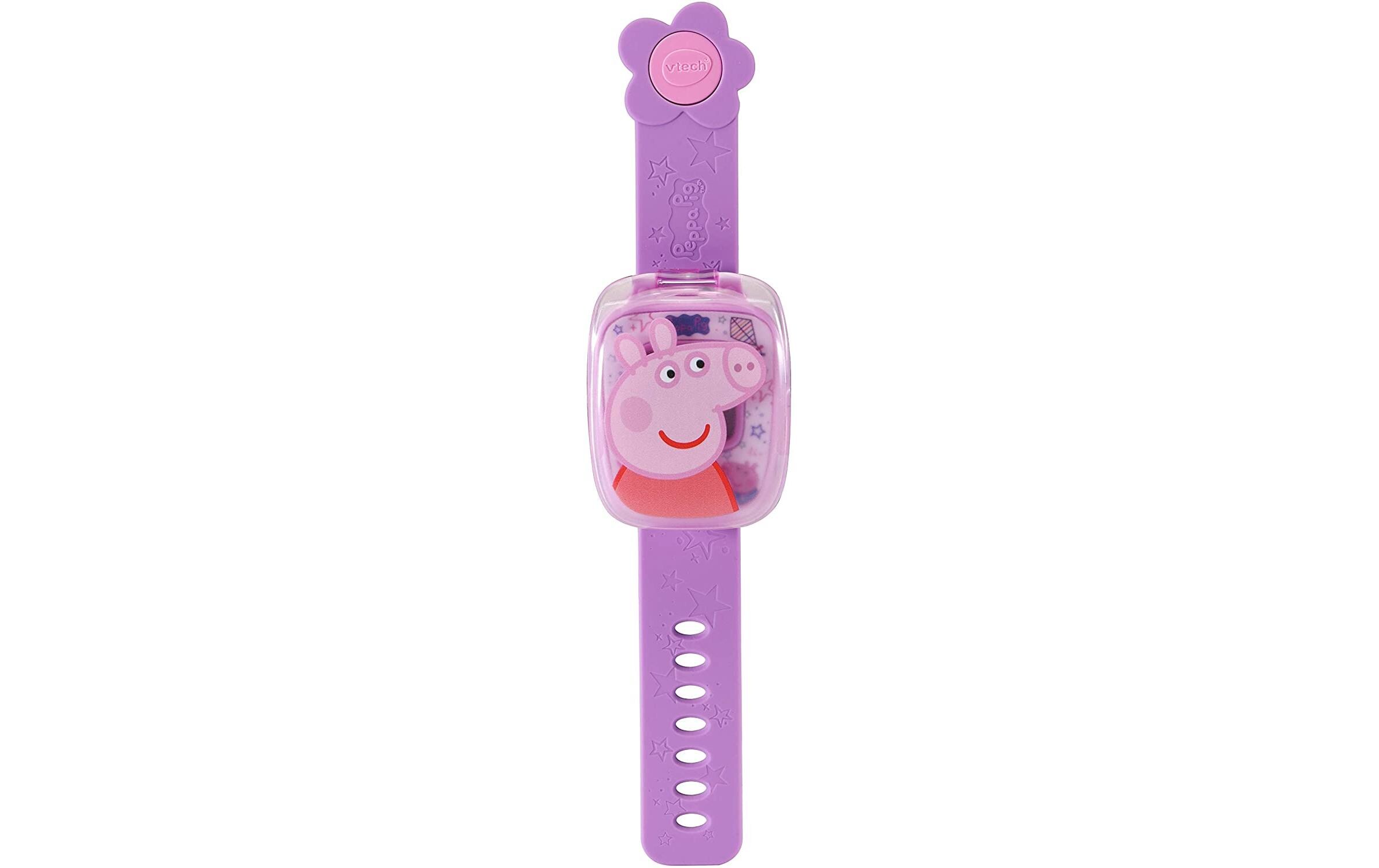 Smart Watch Peppas Lernuhr Rosa/ViolettKlassische Uhr mit Lerneffekt