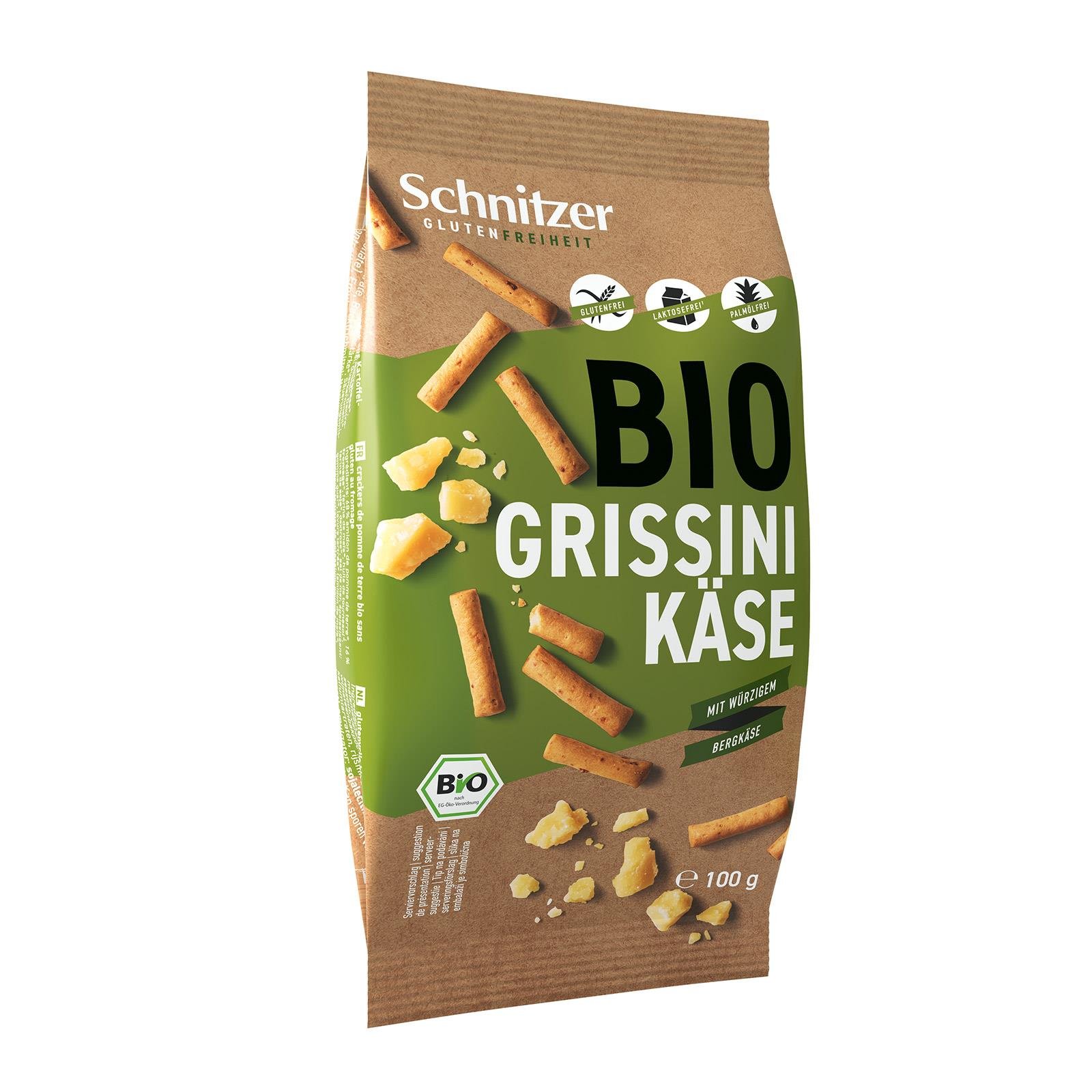Schnitzer Grissini Käse Glutenfrei