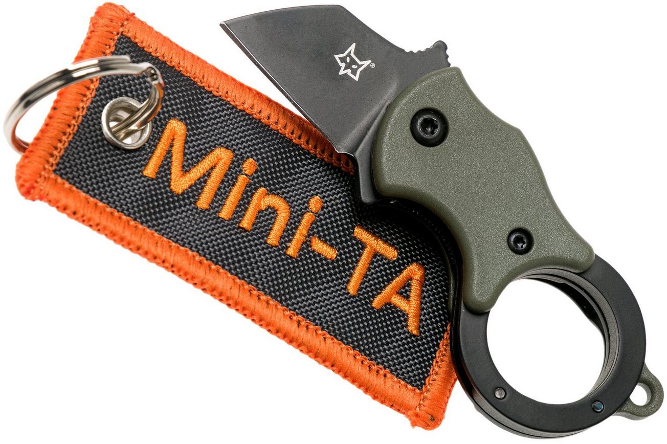 Fox Mini-TA FX-536ODB OD Green & Black, sleutelhangermes