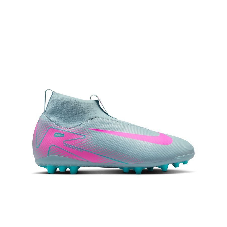 Nike Air Zoom Mercurial Superfly 10 Academy AG Prism - Ocean Cube/Rose Enfant