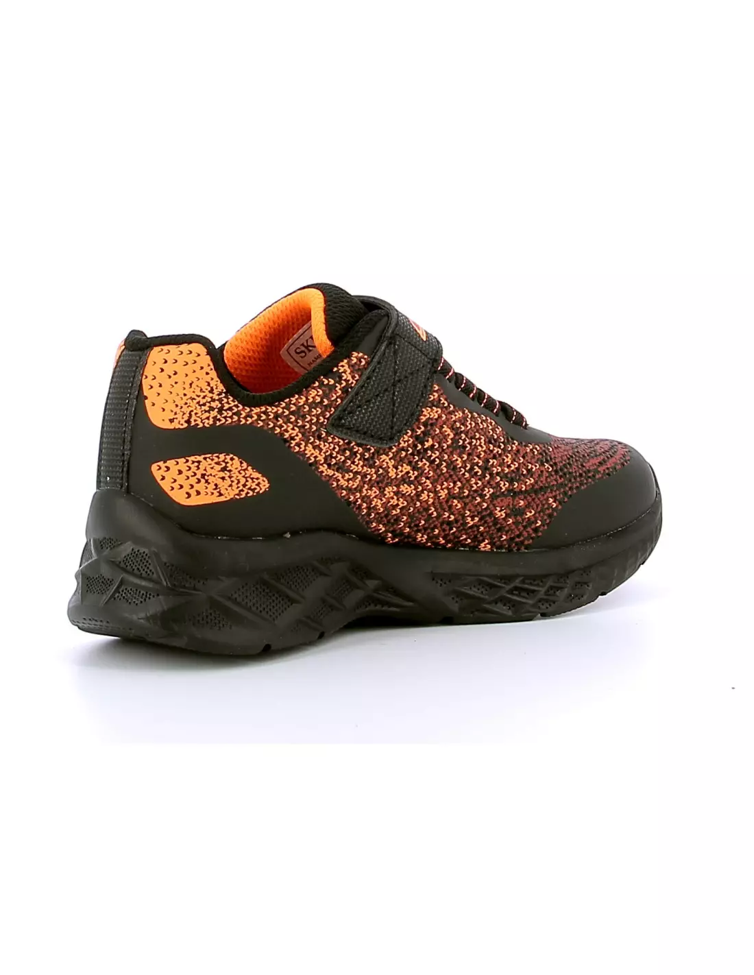 SKECHERS MICROSPEC II - Baskets BLACKRED