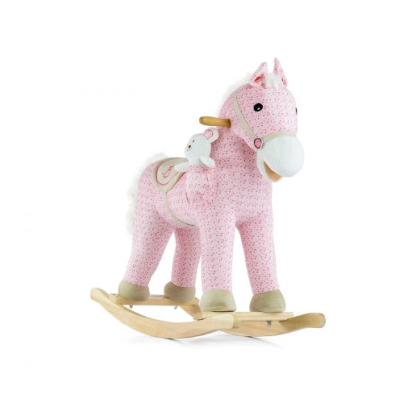 Milly Mally Cavalo de Baloiço Pony Pink