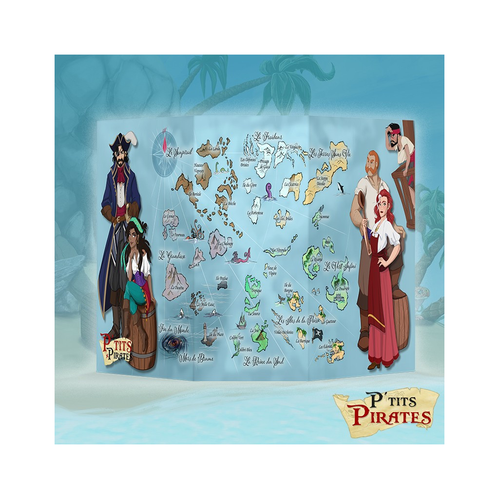 P'tits Pirates - Ecran de jeu du Capitaine
