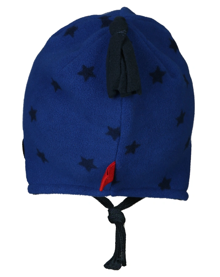 Fleece-Mütze STARS in dunkelblau