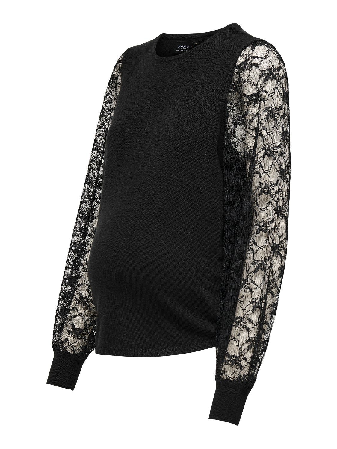 OLMALBERTE Strickpullover Black