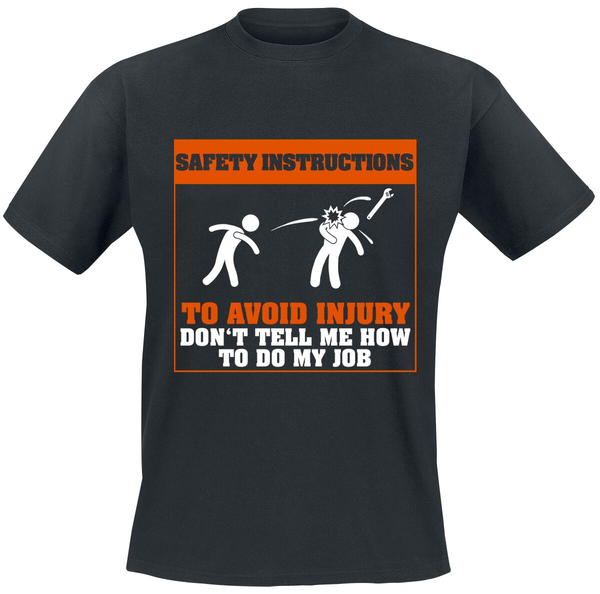 Safety Instructions | Work & Career T-Shirt Manches courtes