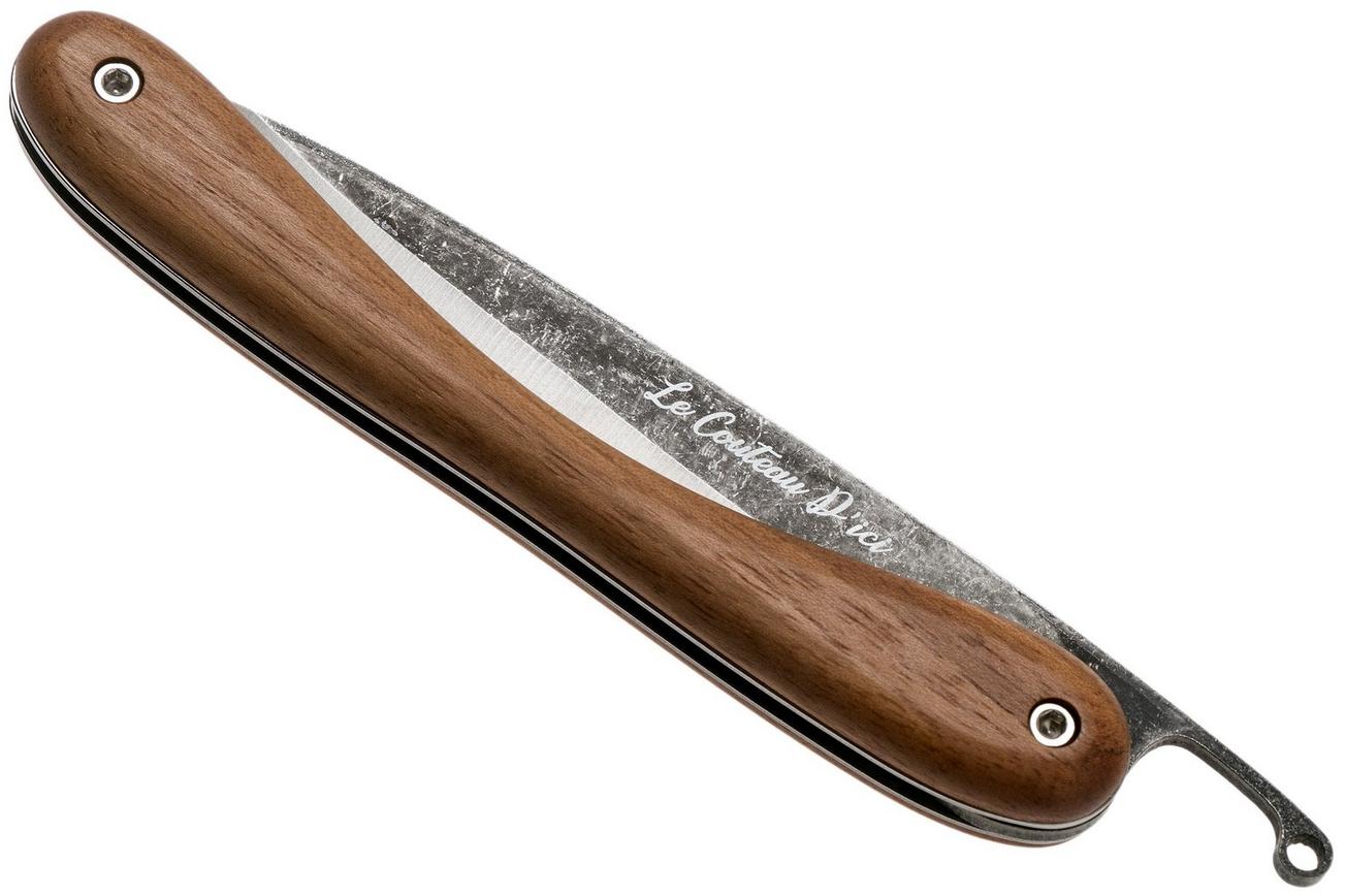 Laguiole en Aubrac Couteau d’ici L0511NOU/LNRB1 Walnut Carbon zakmes
