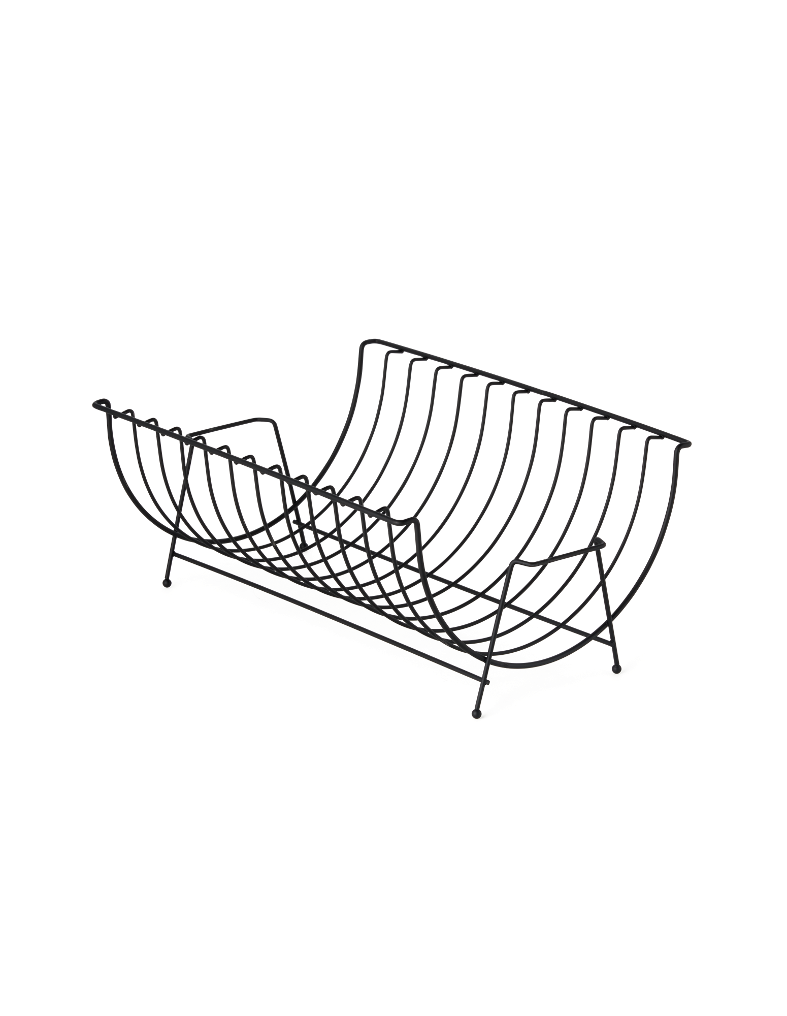 Opvaskestativ | Jern. 33,3 x 24,3 cm. | Black