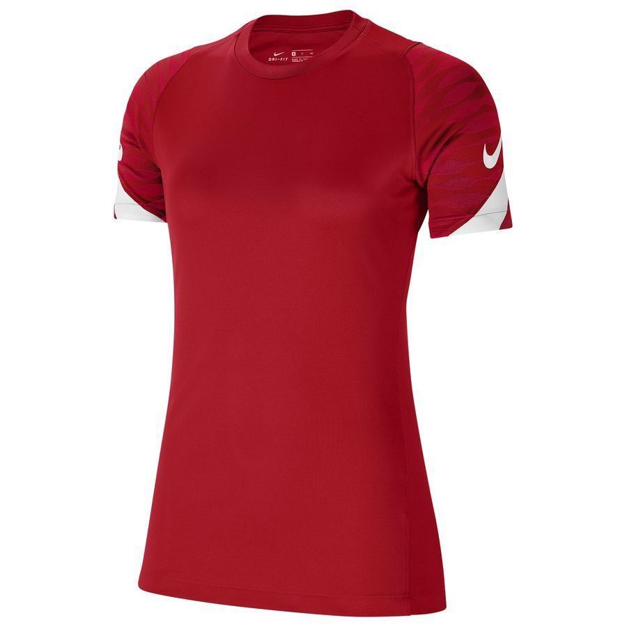 Nike Maillot Dri-FIT Strike 21 - Rouge/Blanc Femme