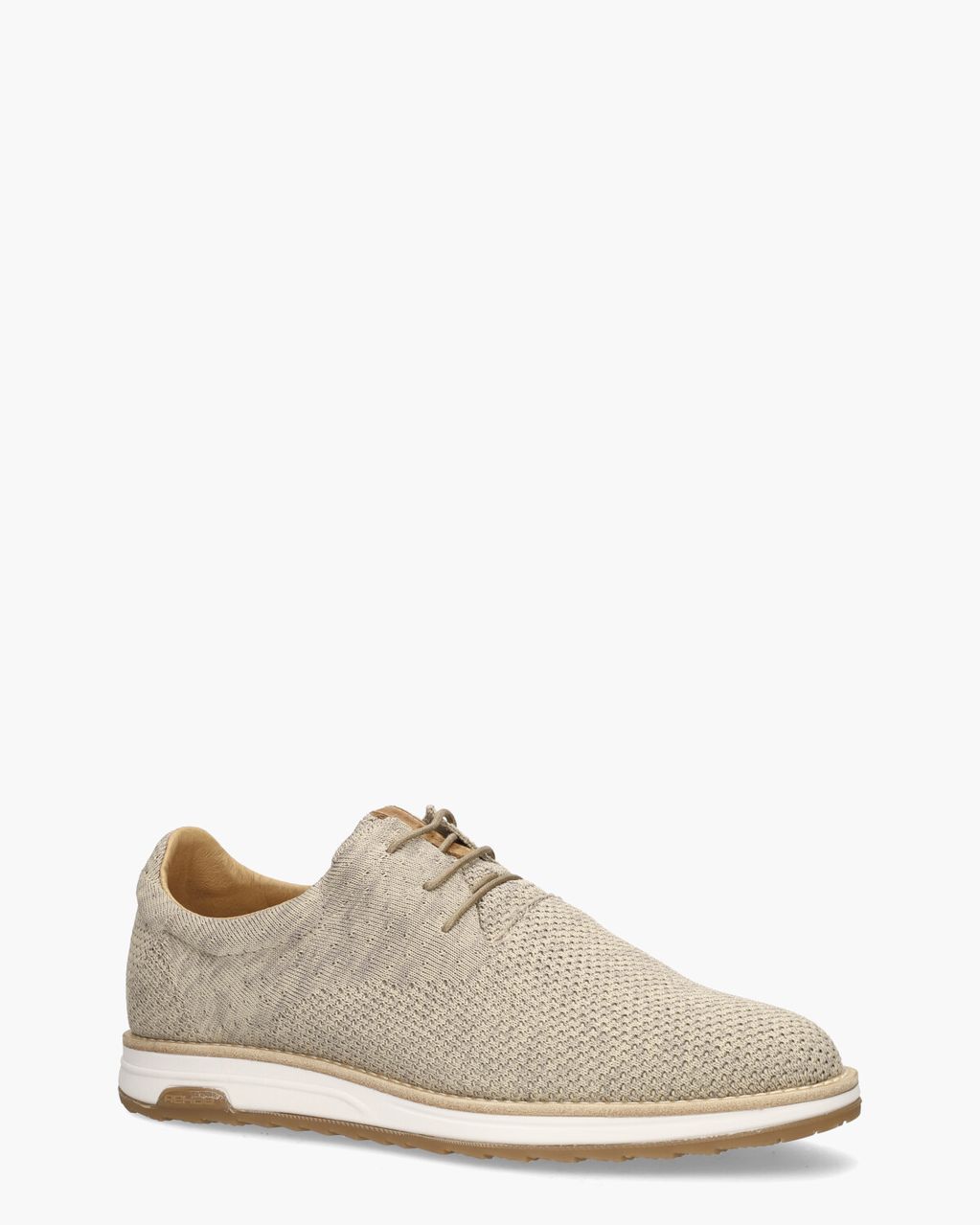 Rehab Nolan Knit Beige Heren Veterschoenen