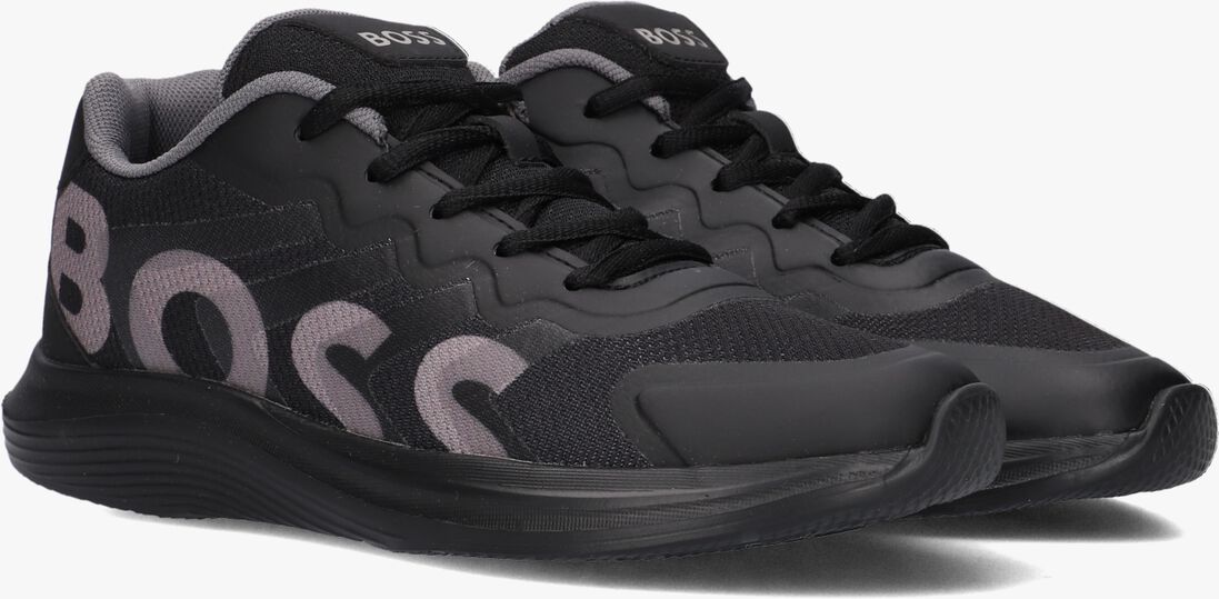 BOSS KIDS zwarte boss kids lage sneakers baskets j29366