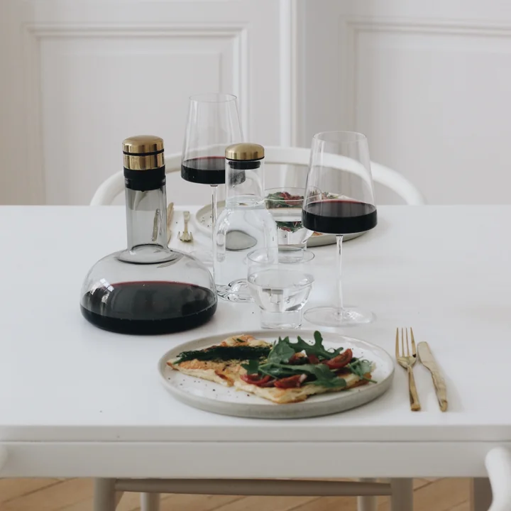 Audo - Wine Breather, Edelstahl / klar