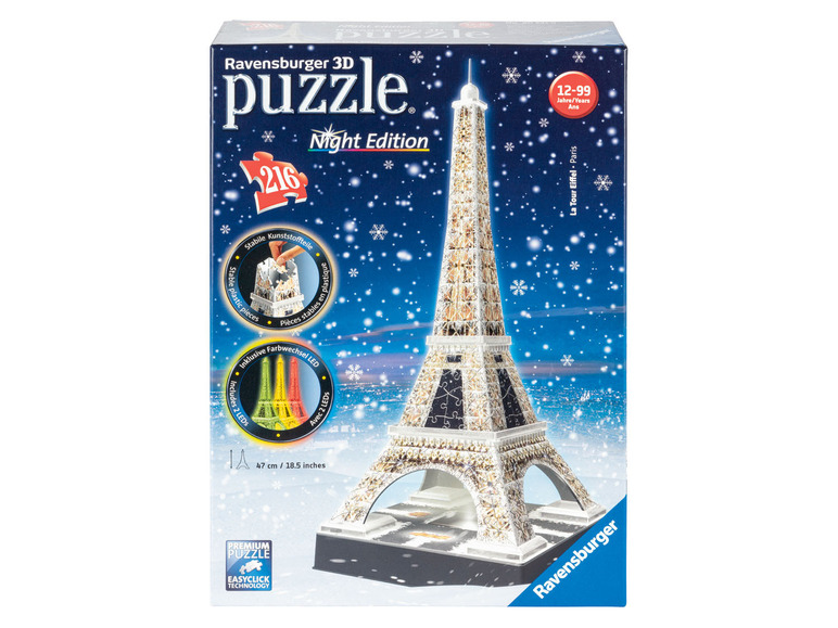 3D-puzzel night edition