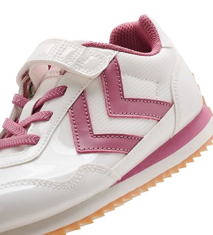 Hummel Sko - Reflex Bubblegum Jr - Hvid/Rosa