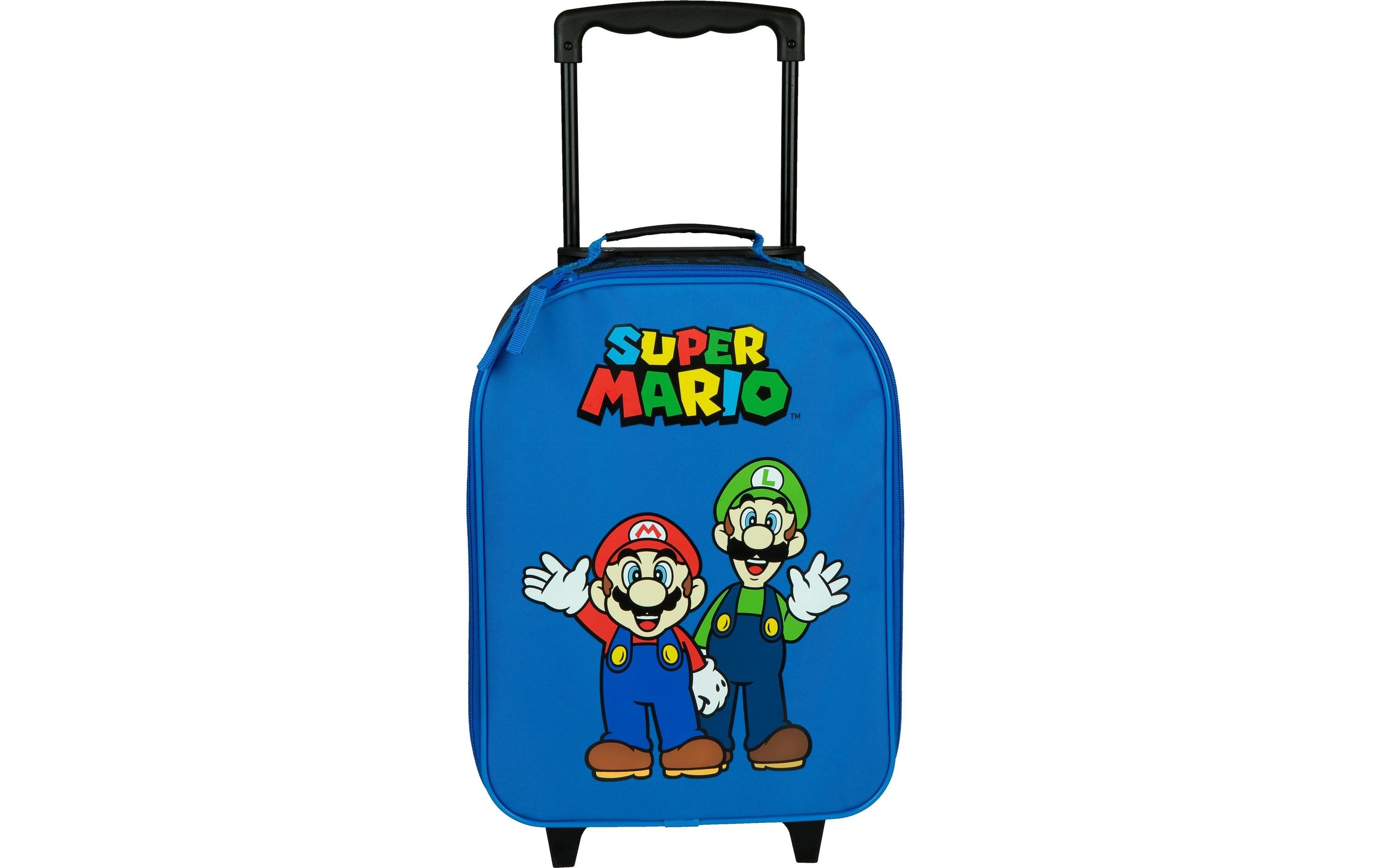 Kinder-Reisekoffer Super Mario 13 lKinder Trolley mit 2 Rollen