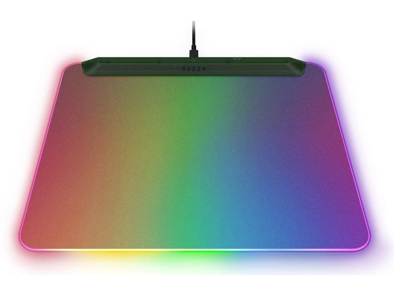 Razer Gaming-Mausmatte Firefly V2 Pro – Phantom Green Editi RGB-Gaming-Mauspad mit LED-Hintergrundbeleuchtung, 15 anpassbare Beleuchtungszonen, Mikrotexturierte Oberfläche, Rutschfeste Unterseite