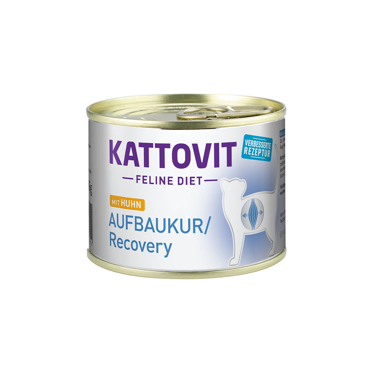KATTOVIT Feline Diet Nassfutter Katze Aufbaukur Adult Huhn 12x185 g