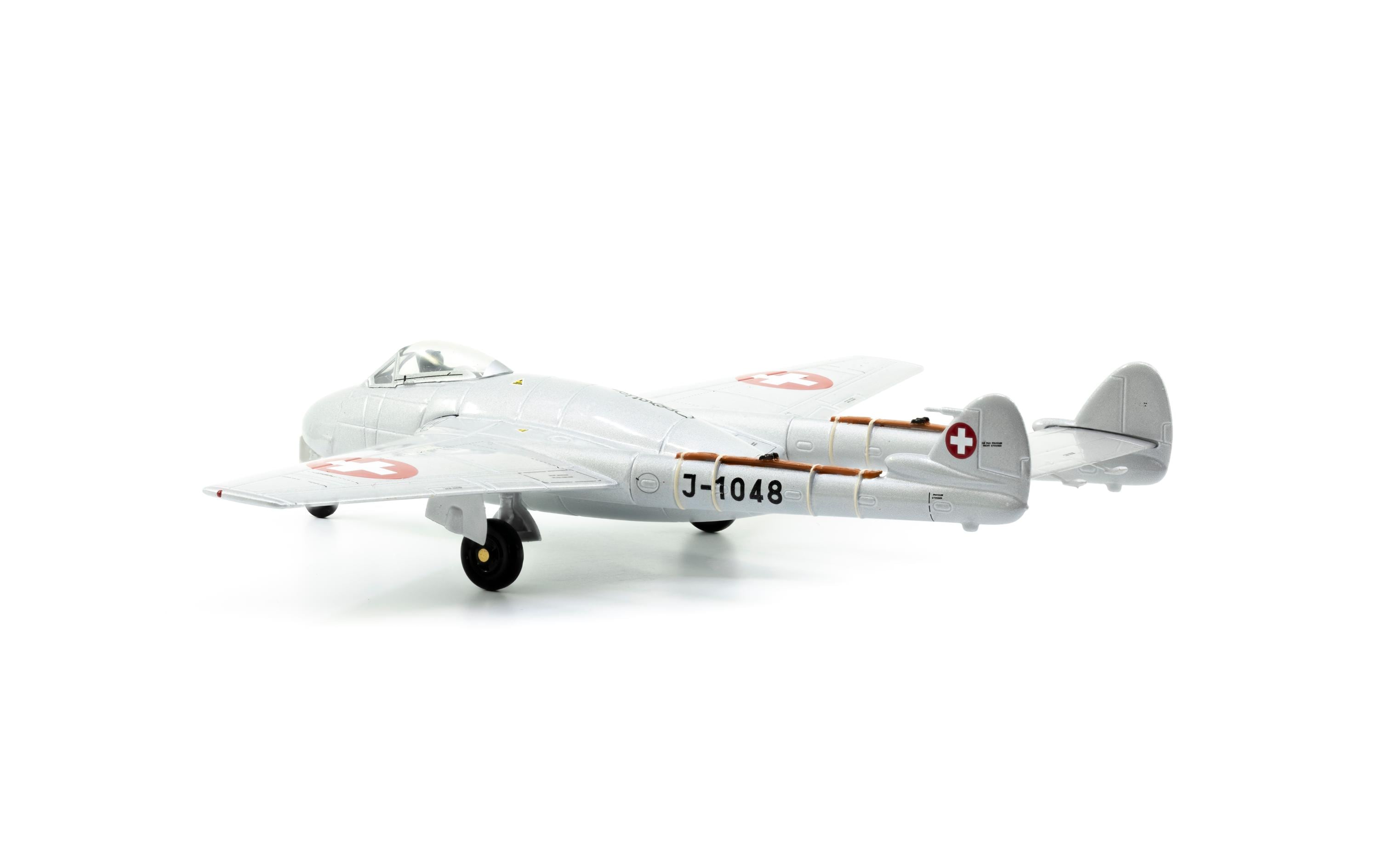Vampire DH-100 Mk.6 J-1048 1:72Modellflugzeug