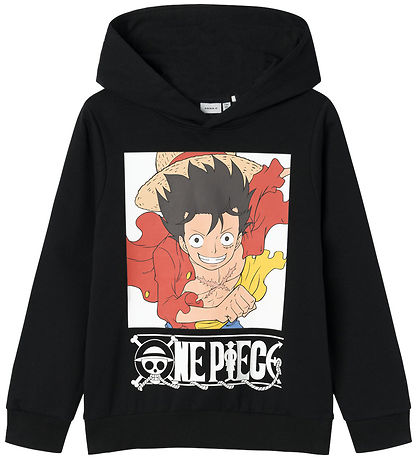 Name It Kapuzenpullover - Noos - NkmJeph Einteiler - Schwarz m.