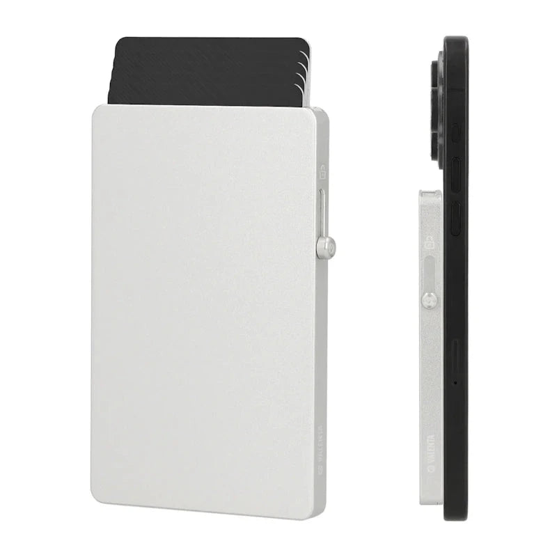 Valenta Cardprotector Magsafe Thin Silver