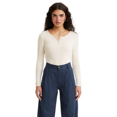 Tee-shirt à manches longues femme Dry Goods Henley LEVIS