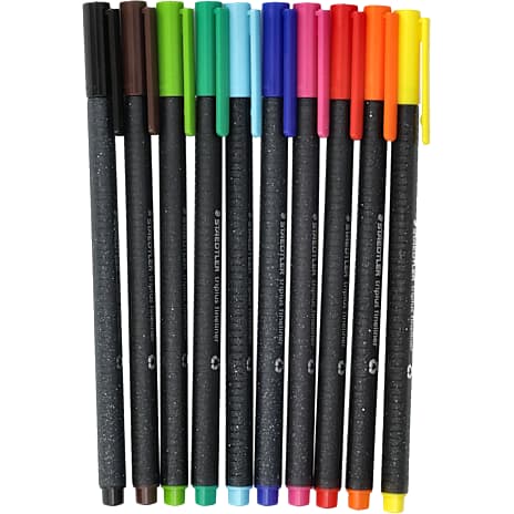 Staedtler Triplus fineliner 10-pak