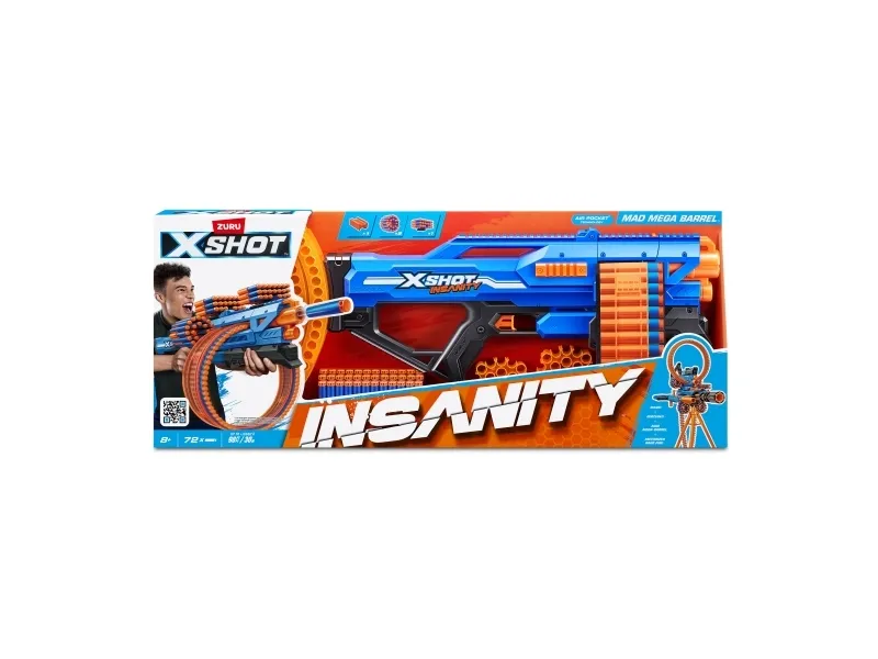 XShot X-Shot – „Insanity Mad Mega Barrel“ (36609)