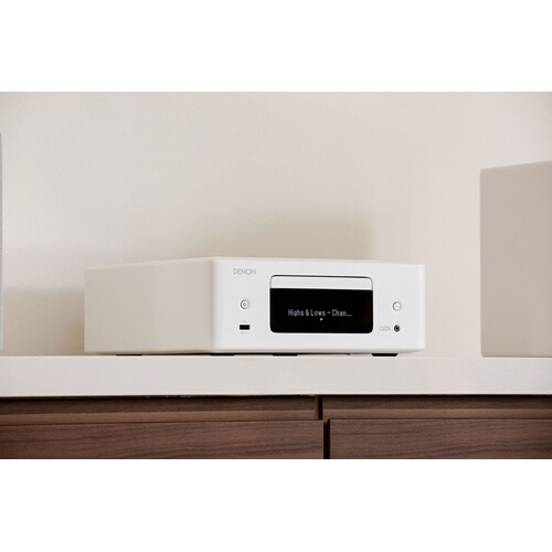 Chaine HiFi Denon RCD-N12 DAB BLANC