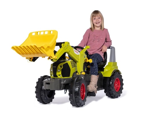 ROLLY TOYS - Véhicule à pédales Rolly tracteur farmtrac prem. Ii claas arion 660