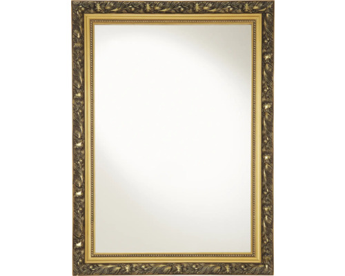 Houten spiegel Verde 55x75 cm goudkleurig