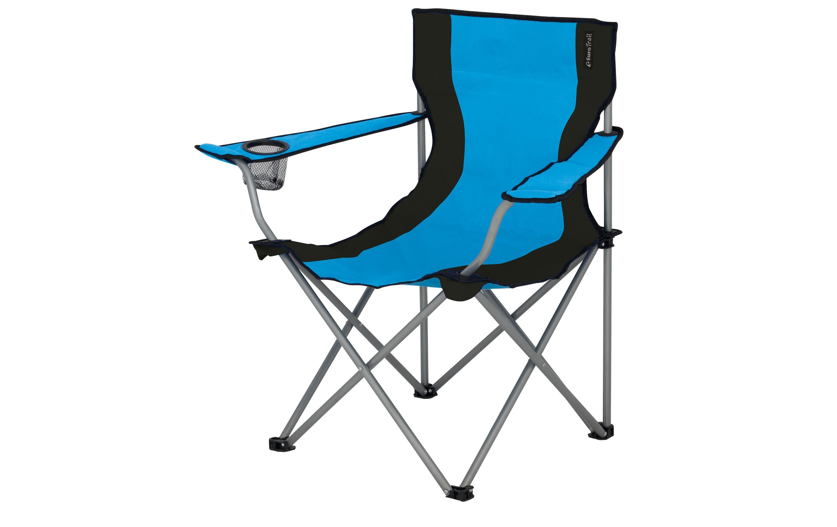Campingstuhl Lausanne Blau/SchwarzFaltstuhl