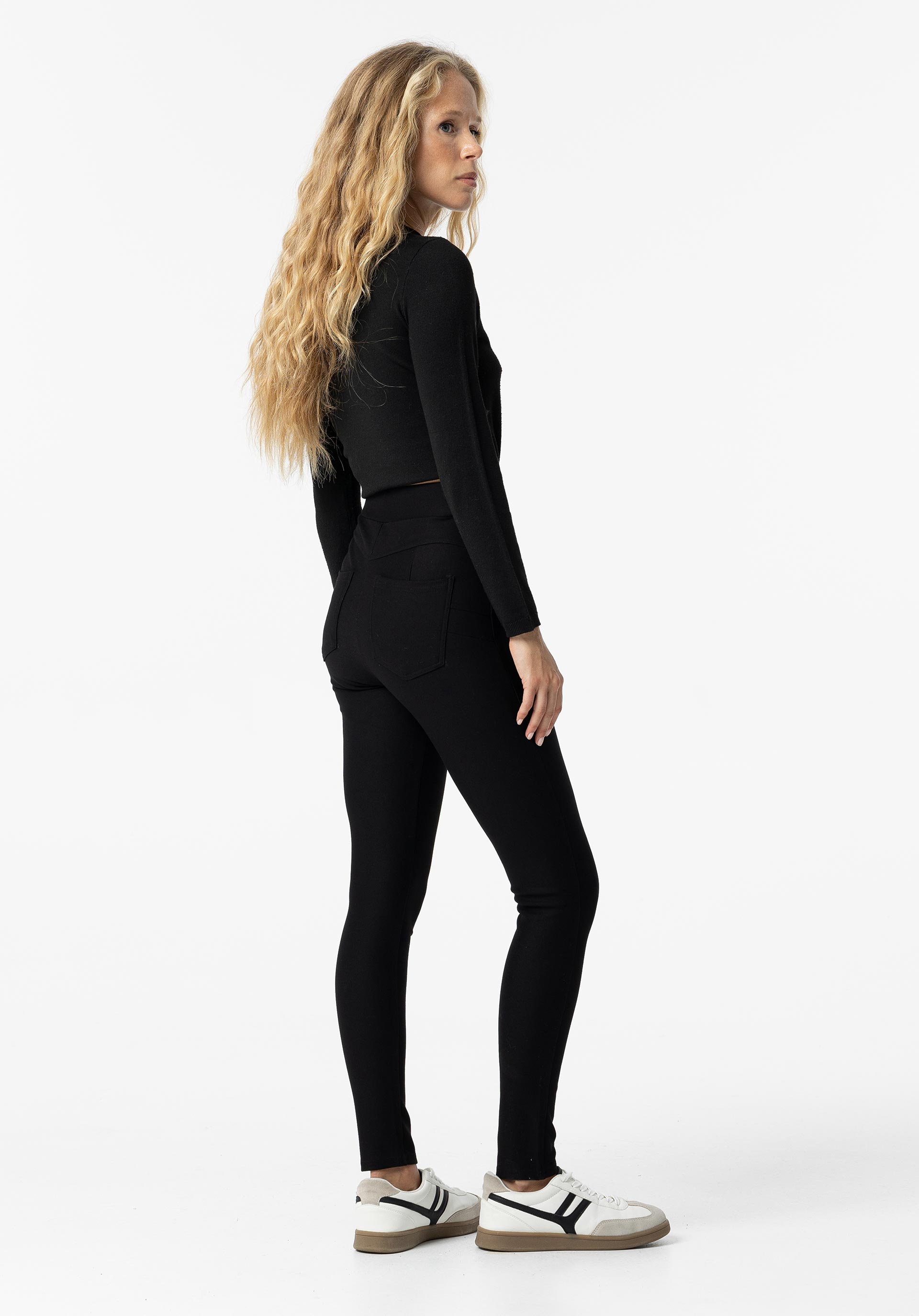 Leggings de Cintura Alta Efeito Push-up