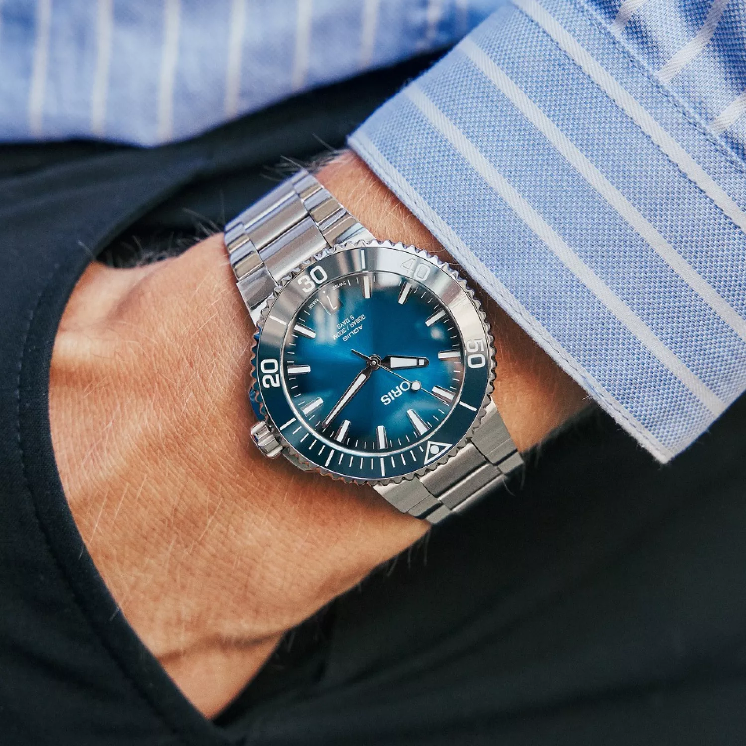 ORIS Aquis Date Cal. 400 41,5mm 01-400-7769-4135-07-8-22-09PEB