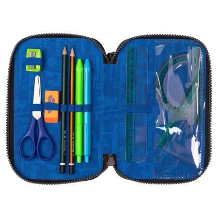 CoolPack Etui gefüllt, 3-Zip , MARVEL – SPIDER MAN -Kollektion 2024-