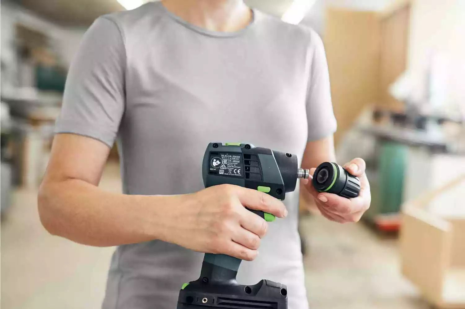 Festool TXS 18-Basic 18V Li-ion Accu Schroefboormachine set (1x 3,0Ah) in Systainer