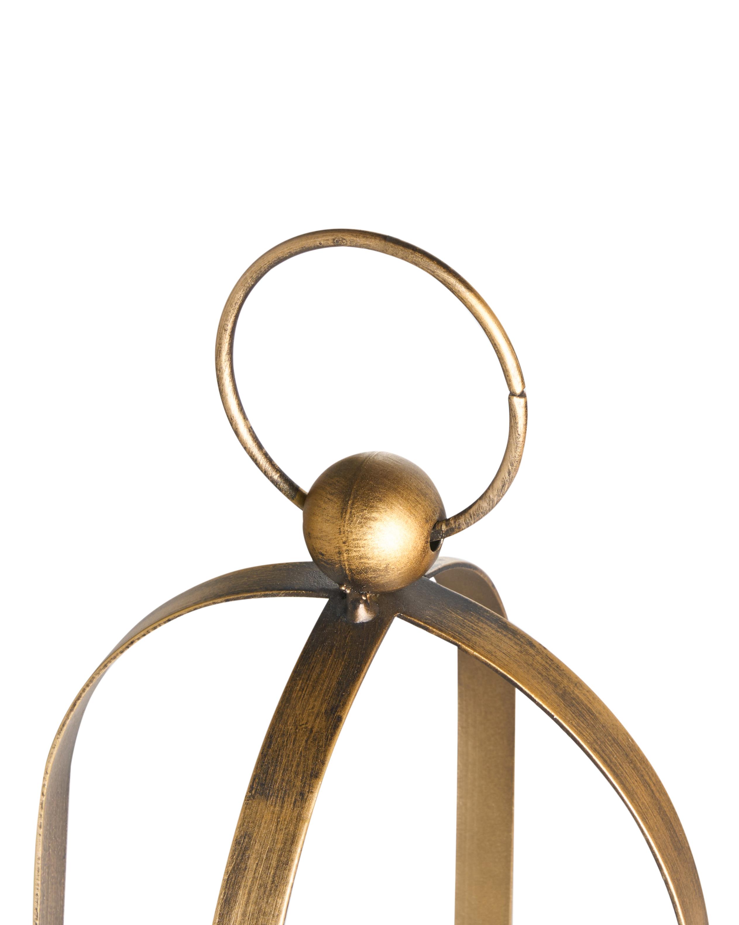 Kaarshouder MARAWI Metaal 48 cm Goud