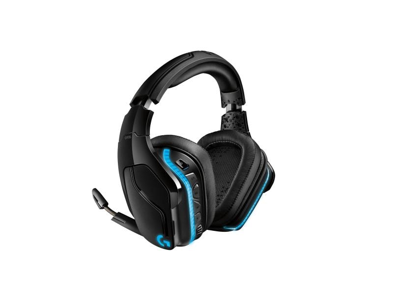 Logitech Headset G935 7.1 Surround Wireless Schwarz Kabelloses Gaming Headset mit 7.1 Surround Sound und RGB Beleuchtung