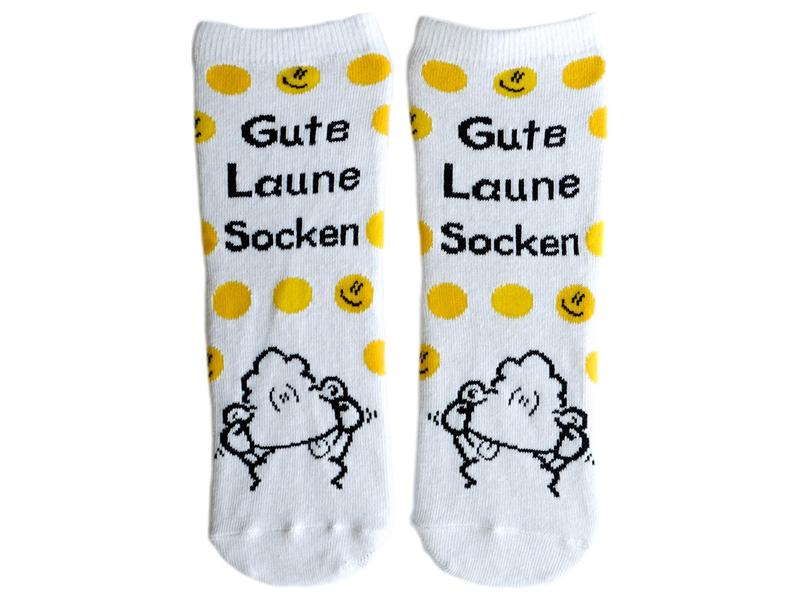Sheepworld Socken Gute-Laune-Socken Grösse 36 - 40, waschba Humorvolle Zaubersocken, ideal als Geschenk