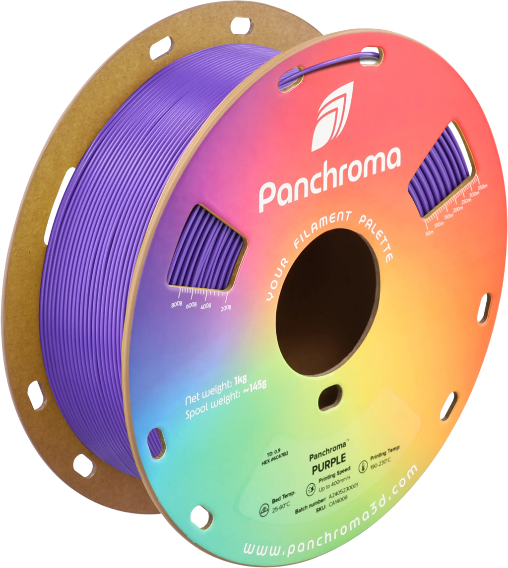 Polymaker  Panchroma CoPE Purple, 1,75 mm / 1000 g    Farbenprächtiger Copolyester in Purple