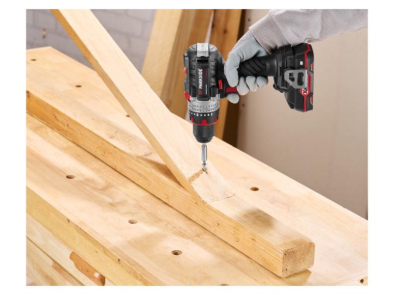 Accu-klopboormachine set 20 V met accu en oplader