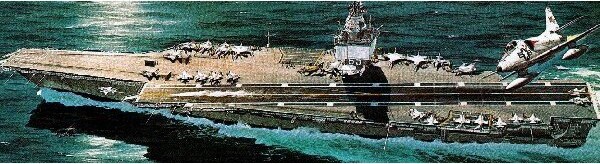 Revell - Nuclear Carrier Uss Enterprise Skib Byggesæt - 1:720 - 05046