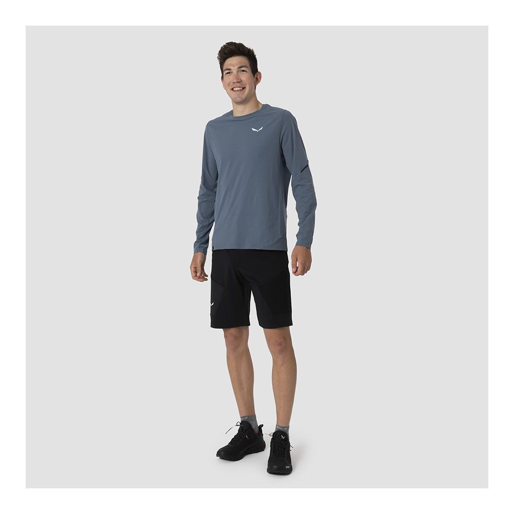 Salewa PEDROC DRY - Maillot Homme java blue