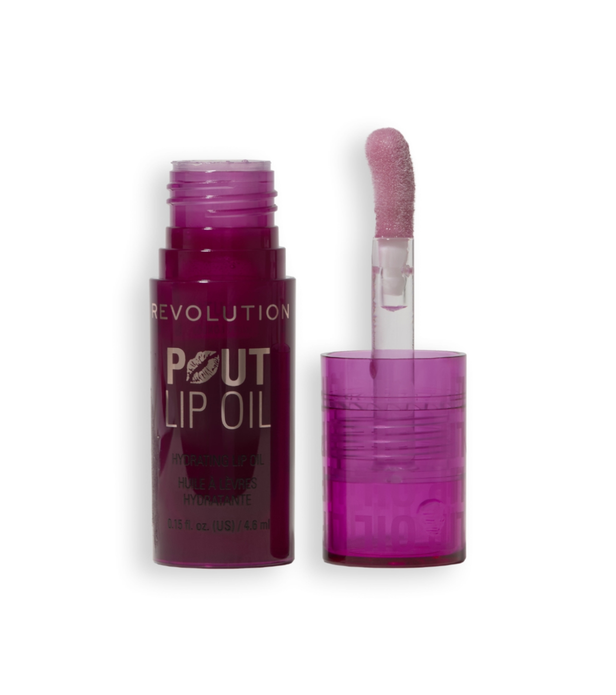 Makeup Revolution - Óleo Labial Pout Lip - Bitten Berry