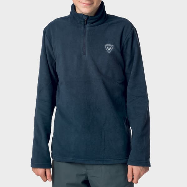Sweat polaire ROSSIGNOL BOY 1/2 ZIP FLEECE DARK NAVY
