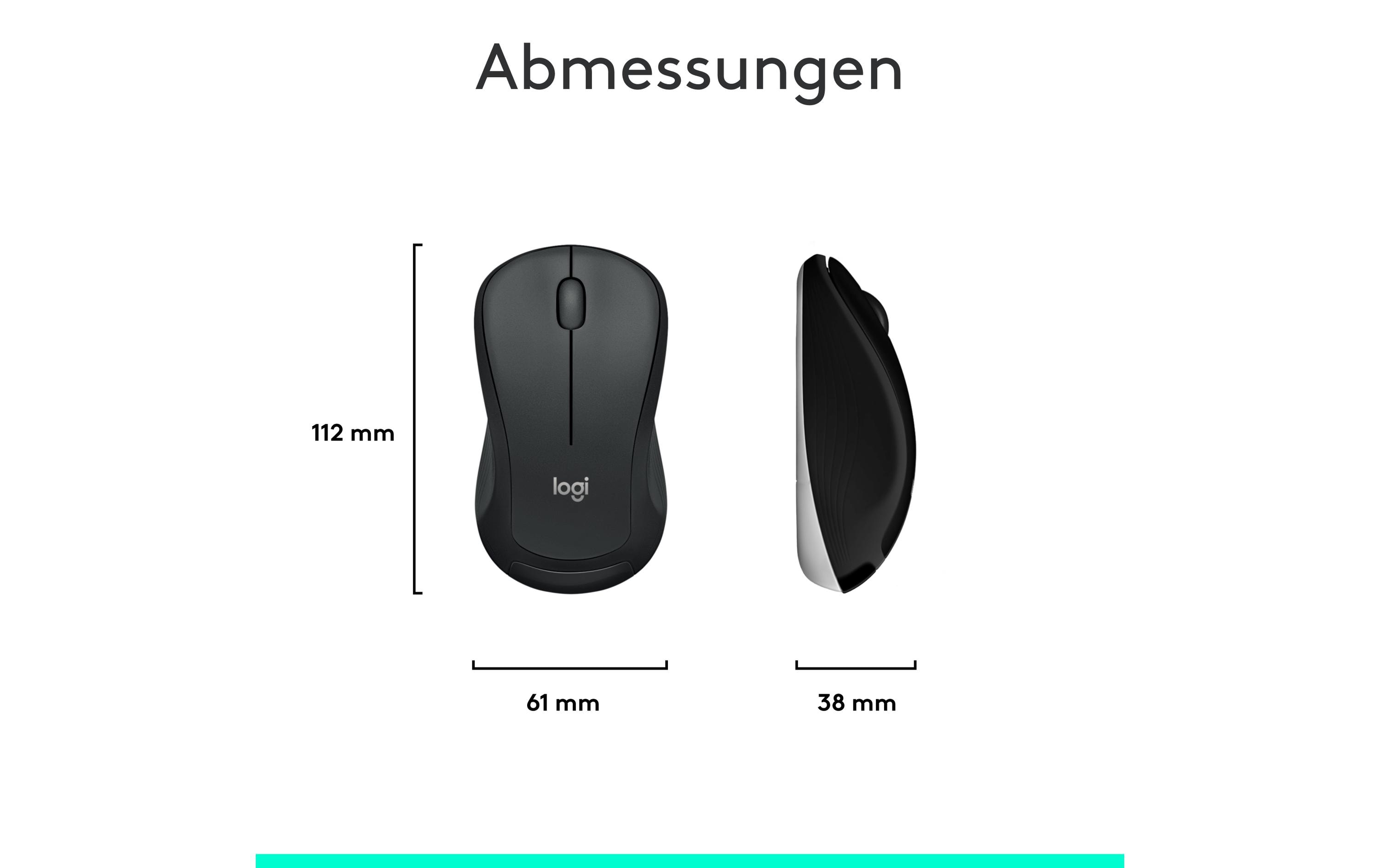 Tastatur-Maus-Set MK540 Advanced CH-Layout, für WindowsSet aus Wireless-Tastatur und -Maus mit bis zu 3 Jahren Batterielaufzeit für PC und Laptop