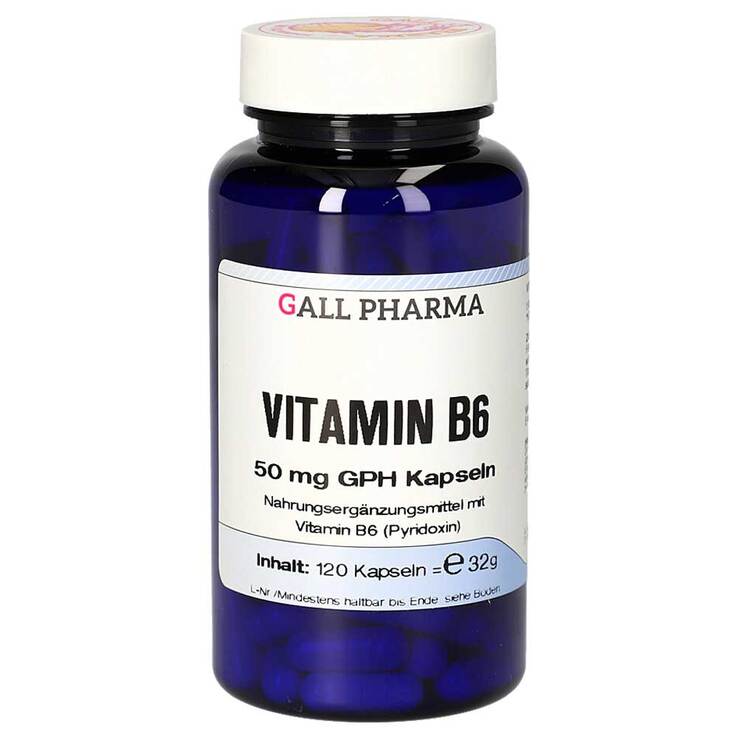 Vitamin B6 50 mg GPH Kapseln, 120 St